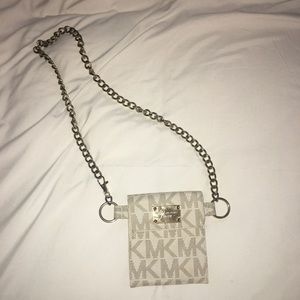 Authentic MK Chained Belt Bag
